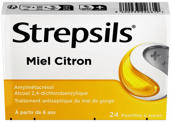 Strepsils Miel Citron x24